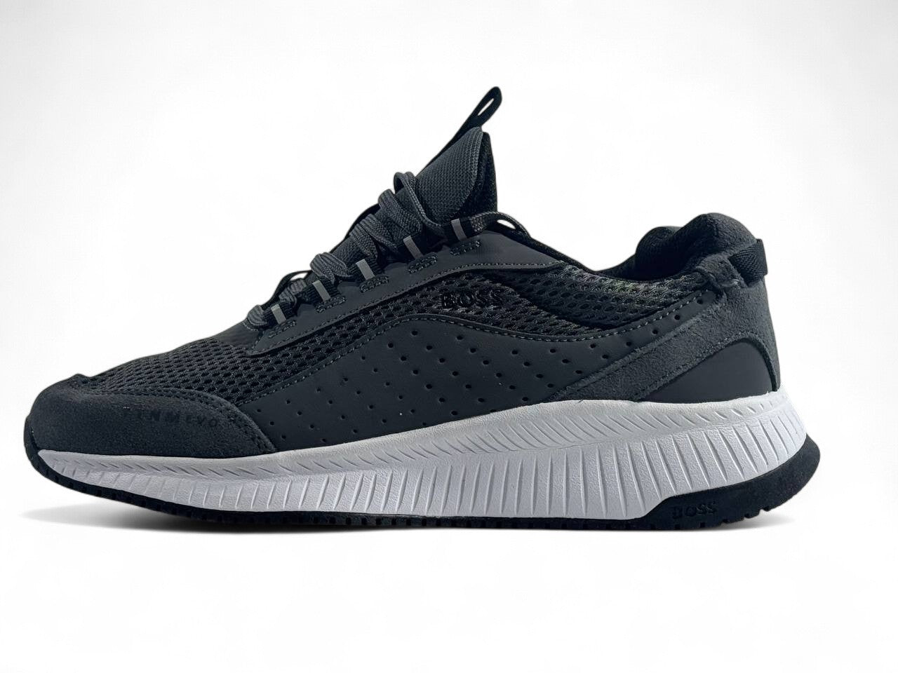 ⚙️ Hugo Boss Motion Sneakers – Grey Edition 👟