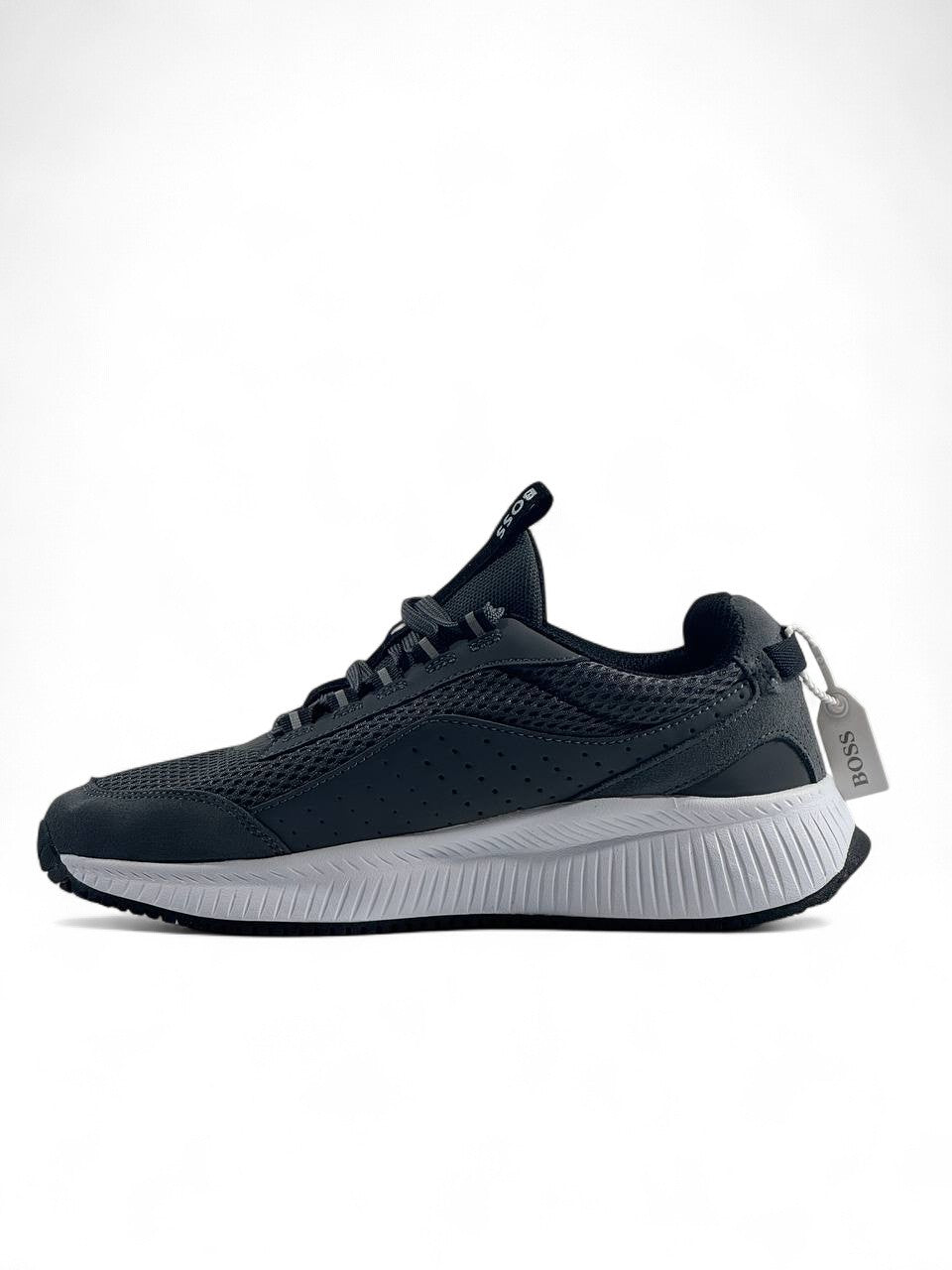 ⚙️ Hugo Boss Motion Sneakers – Grey Edition 👟