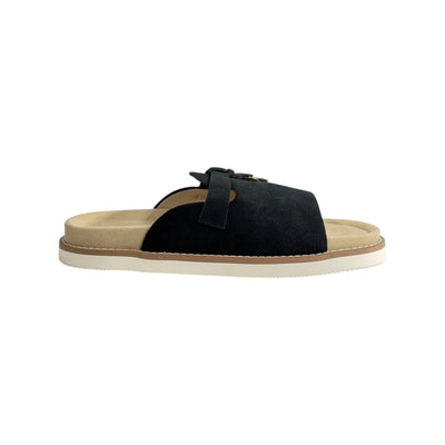 Loro Piana Black Comfort Slides 🖤✨ Luxury Summer Sandals for men