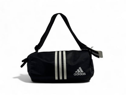 🖤 Adidas Mini Duffel Shoulder Bag – Classic 3-Stripes Edition 🖤