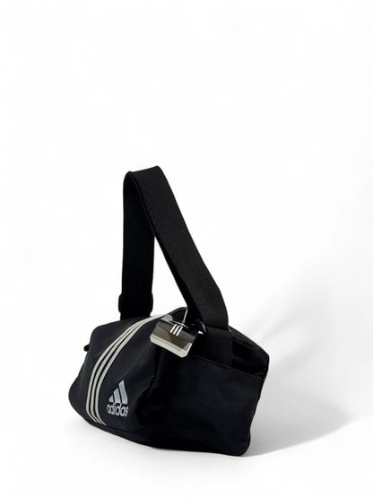 🖤 Adidas Mini Duffel Shoulder Bag – Classic 3-Stripes Edition 🖤