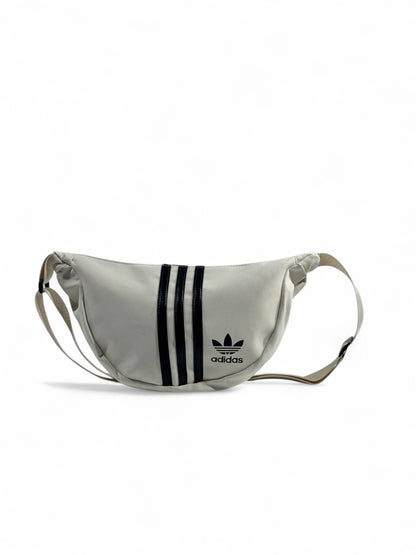🤍 Adidas  Waist & Crossbody Bag – Cream Edition 🤍