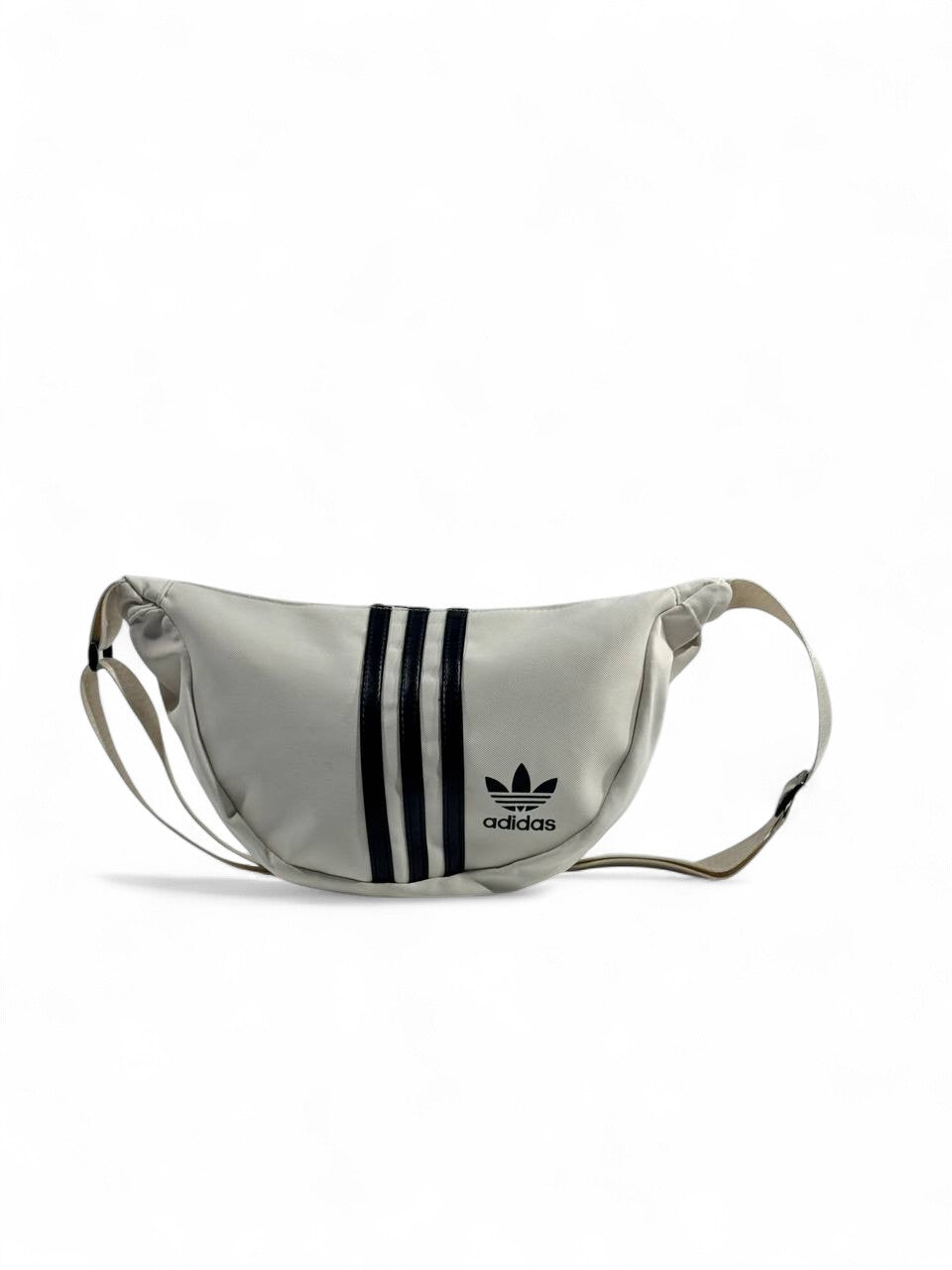 🤍 Adidas  Waist & Crossbody Bag – Cream Edition 🤍