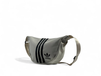 🤍 Adidas  Waist & Crossbody Bag – Cream Edition 🤍