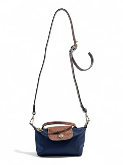 💙 Longchamp Le Pliage Crossbody Bag – Navy Mini Edition 💙