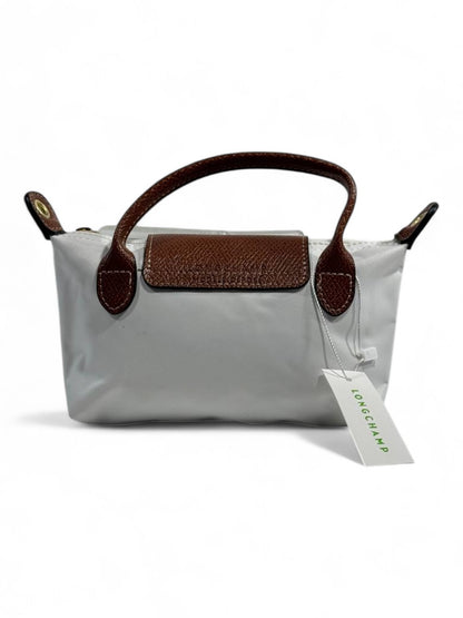 🤍 Longchamp Le Pliage Crossbody Bag – White Elegance Edition 🤍