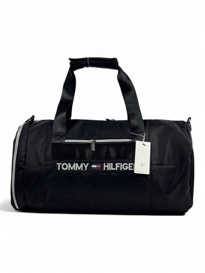 🖤 Tommy Hilfiger Duffel Bag – Black Classic Edition 🖤