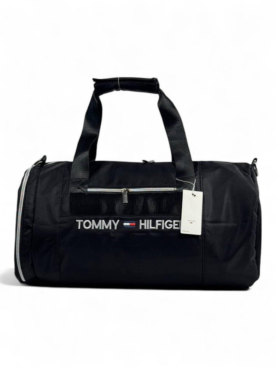 🖤 Tommy Hilfiger Duffel Bag – Black Classic Edition 🖤