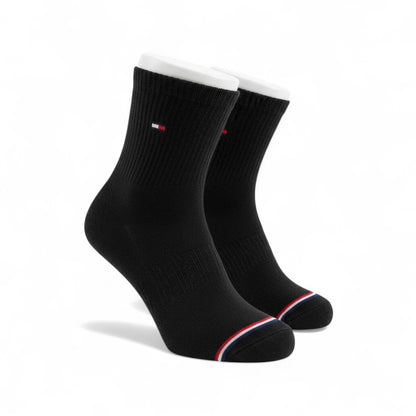 🧦 Tommy Hilfiger Classic Black Socks – Pack of 3 👟