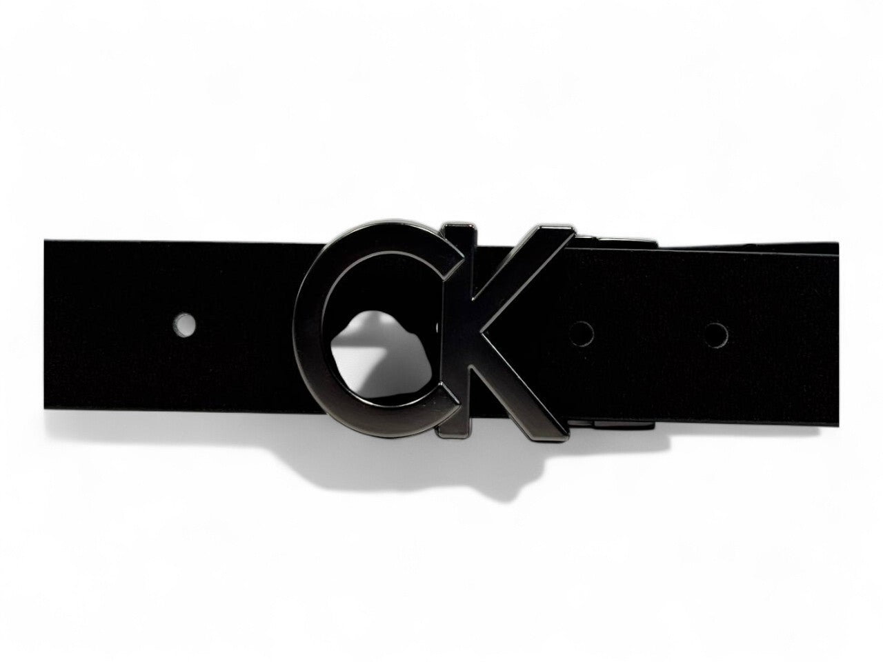 🖤 Calvin Klein Monogram Belt – 135cm (Matte Black Edition) ⚡️