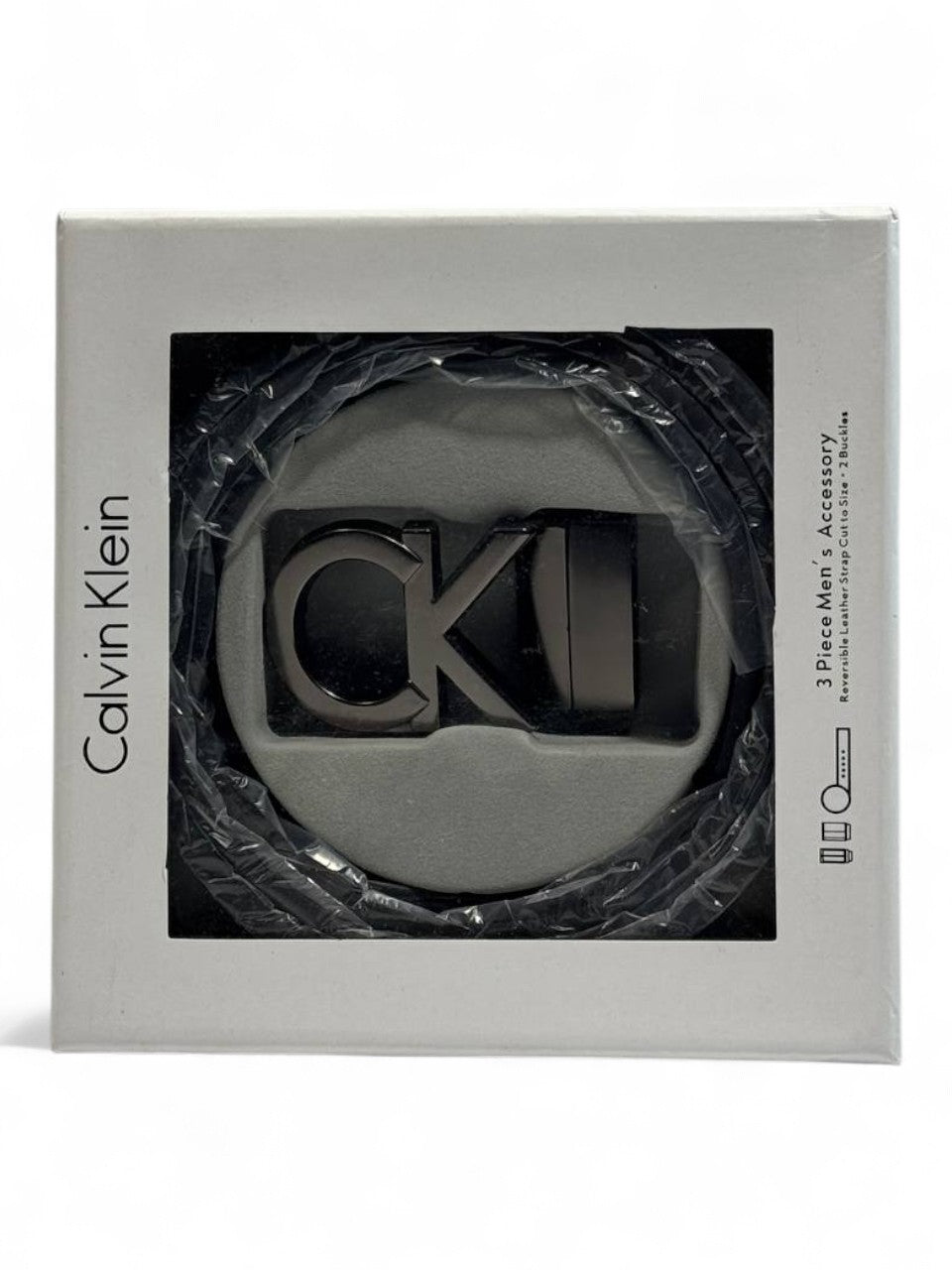🖤 Calvin Klein Monogram Belt – 135cm (Matte Black Edition) ⚡️