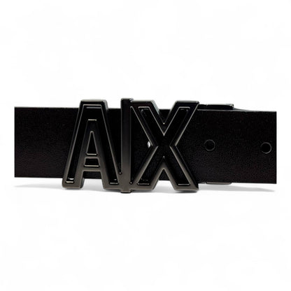 : 🖤 Armani Exchange A|X Reversible Leather Belt – Double Face 135cm ⚡️