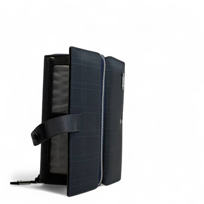 Montblanc Blue Check Long Wallet – Signature Edition