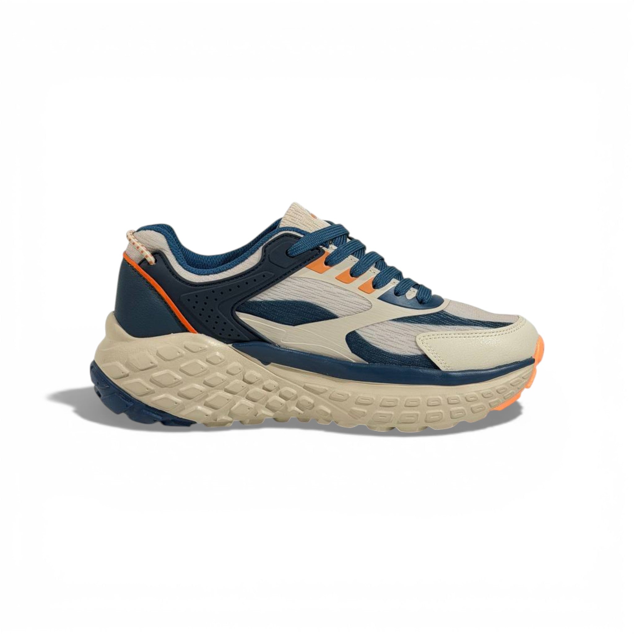🟦🟧 Skechers Monster Evo Sneakers – Rugged Performance & All-Day Comfort 👟🔥