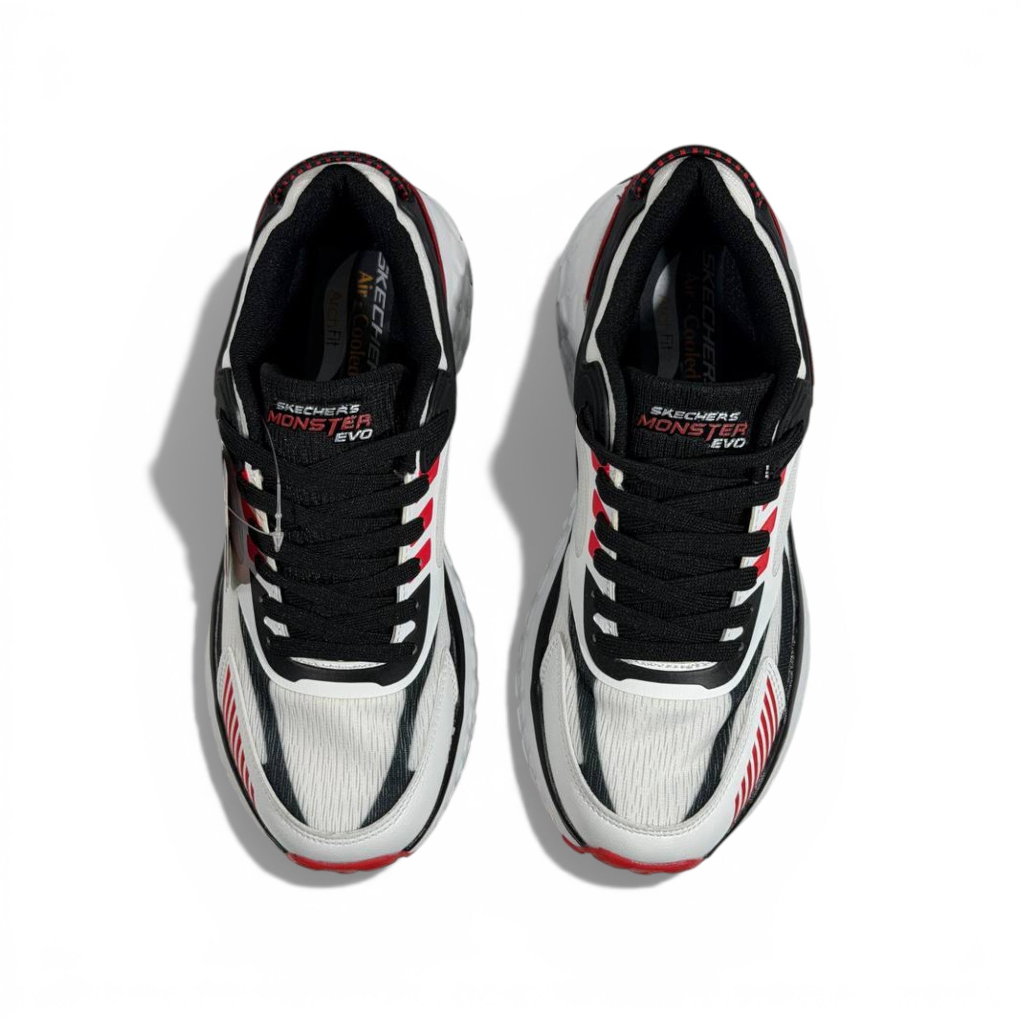 🔴⚫ Skechers Monster Evo Sneakers – Bold Style, Rugged Comfort & Performance 👟🔥