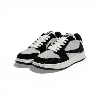 ✨ Nike Crystal Edition Low-Top Sneakers – Luxury Street Style with Iconic Design 👟✨
