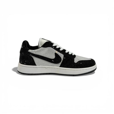 ✨ Nike Crystal Edition Low-Top Sneakers – Luxury Street Style with Iconic Design 👟✨