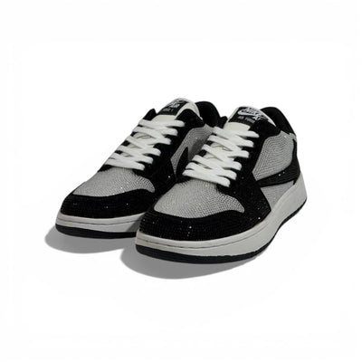 ✨ Nike Crystal Edition Low-Top Sneakers – Luxury Street Style with Iconic Design 👟✨