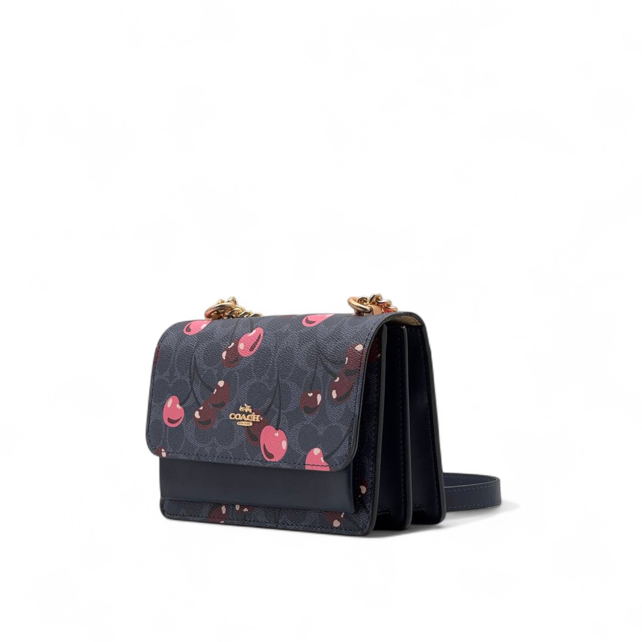 Coach Cherry Print Chain Crossbody – Sweet Meets Sophisticated 🍒✨