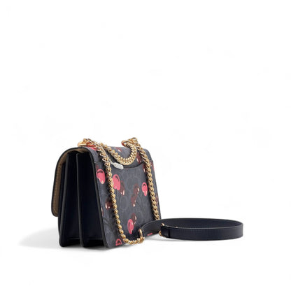 Coach Cherry Print Chain Crossbody – Sweet Meets Sophisticated 🍒✨