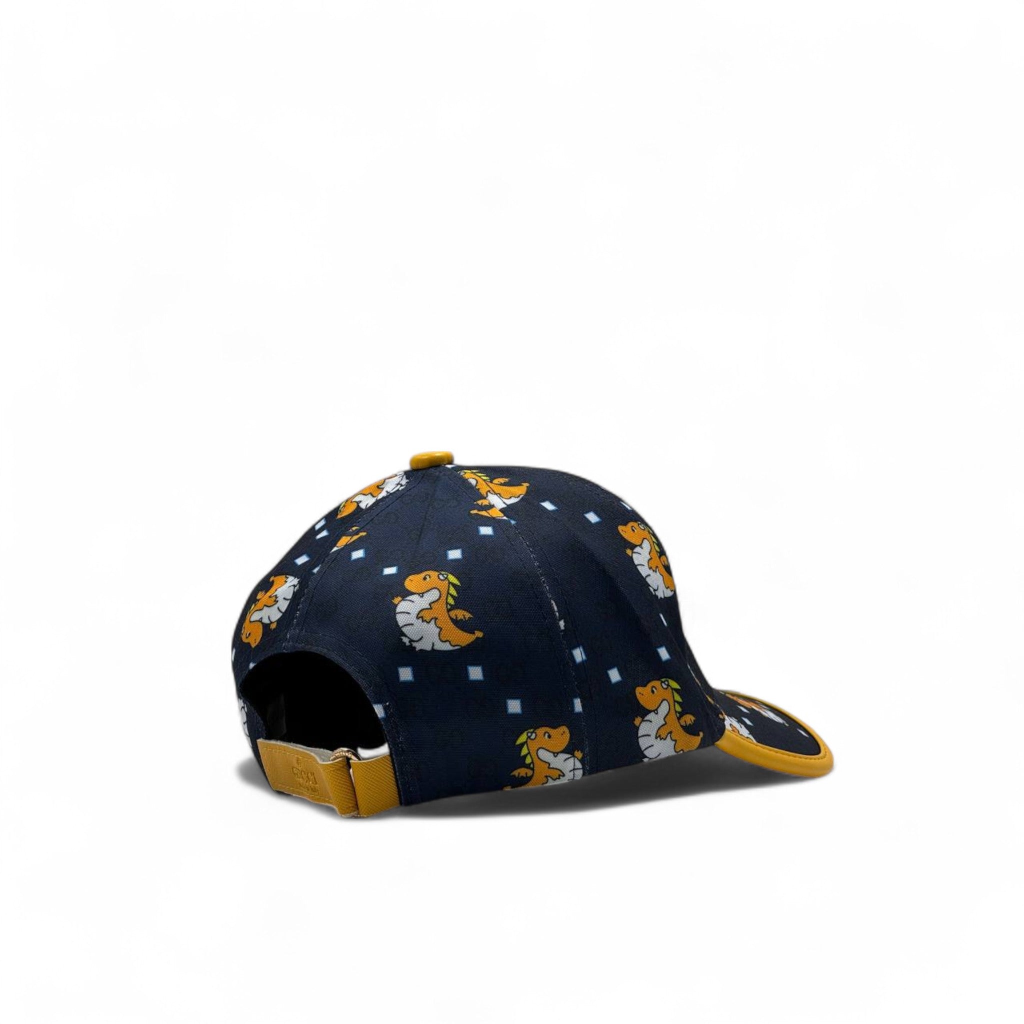 Gucci Cartoon Print Baseball Cap – Navy Fun Edition 🎩🟡