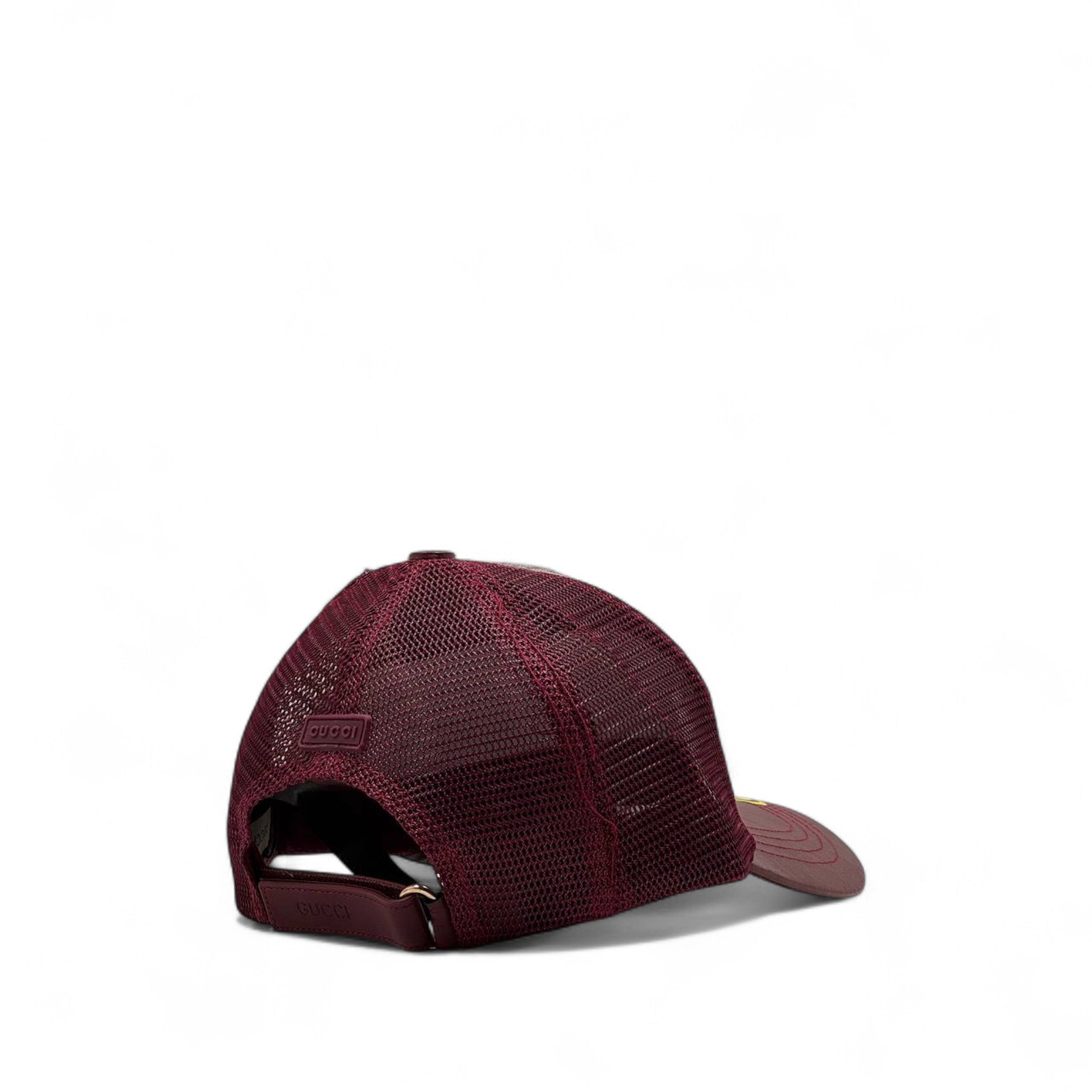 Gucci GG Supreme Mesh Cap – Maroon Edition 🍷🧢