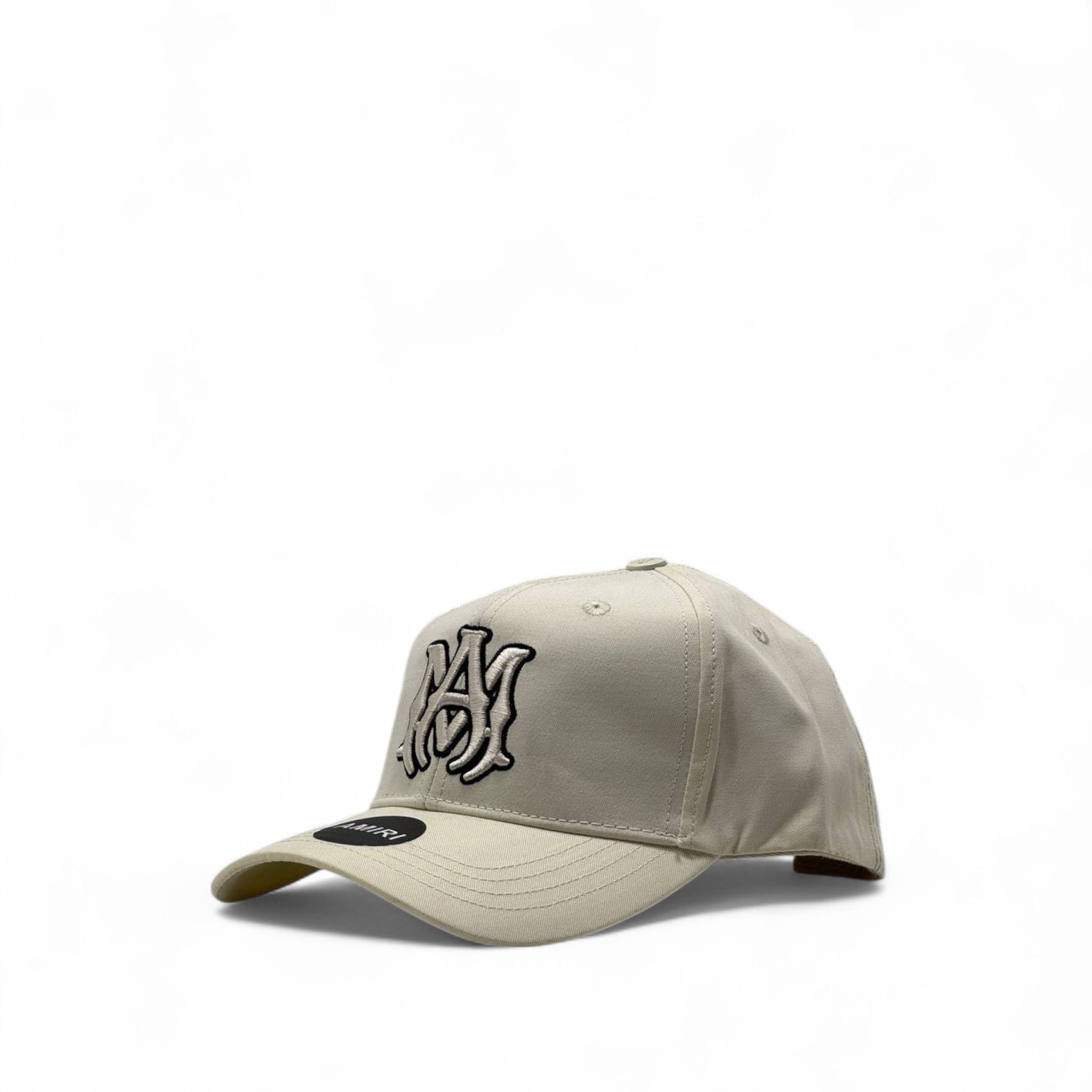 Amiri Signature Logo Baseball Cap – Cream Edition 🤍🧢