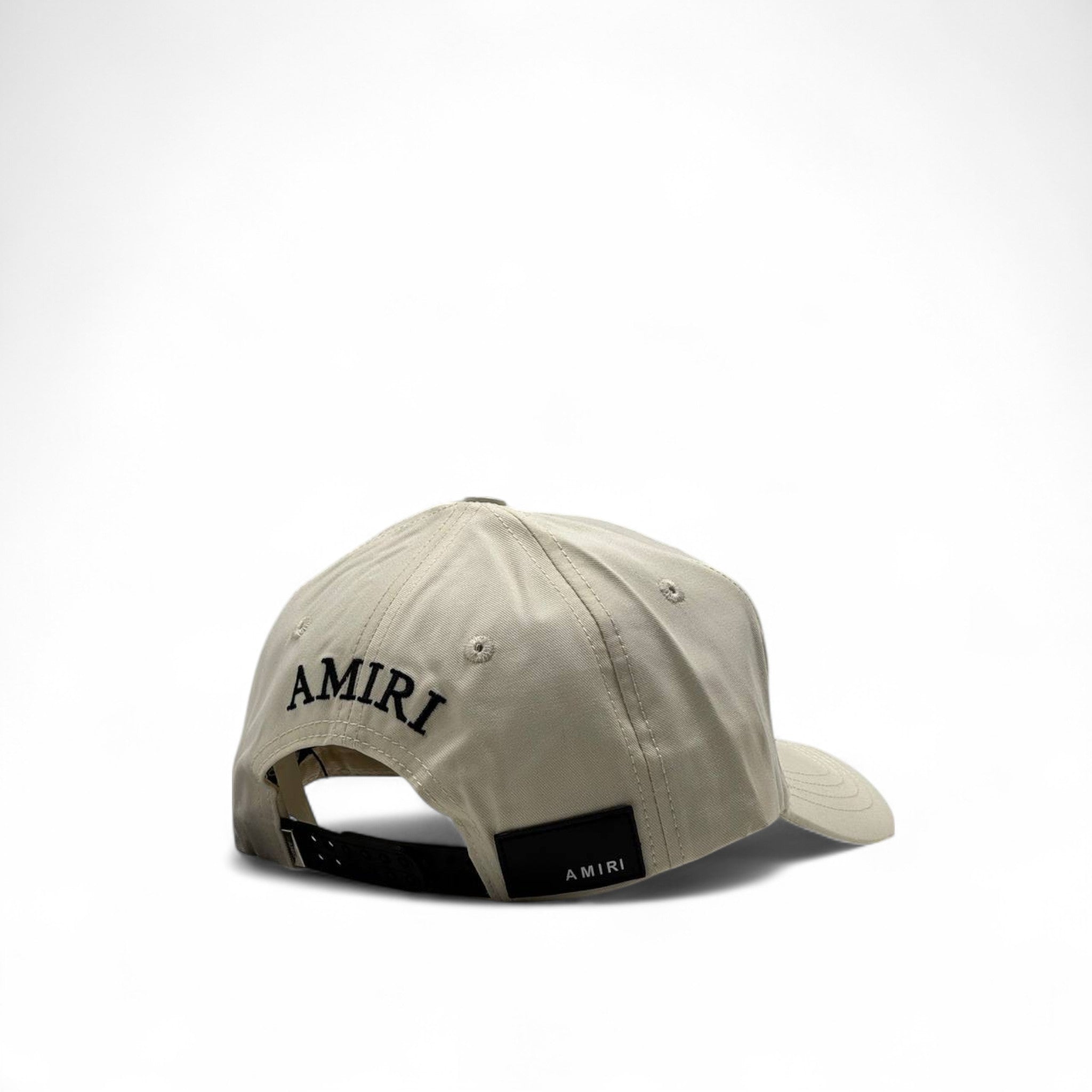 Amiri Signature Logo Baseball Cap – Cream Edition 🤍🧢