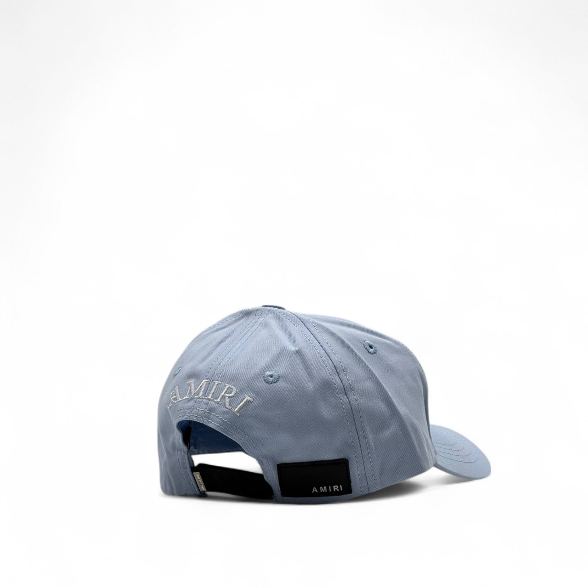 Amiri Signature Logo Baseball Cap – Sky Blue Edition 💙🧢