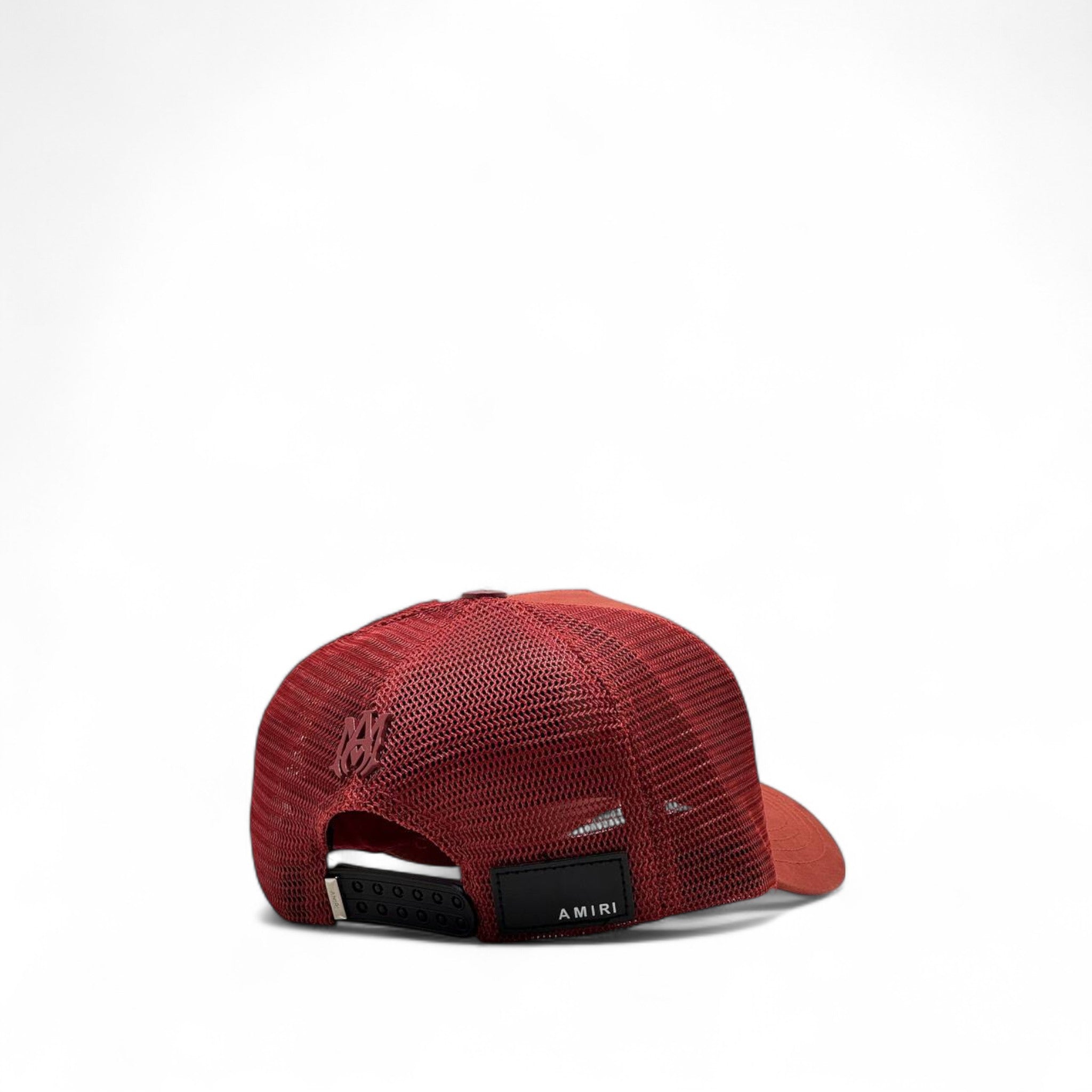 Amiri Jazz Café Hollywood Trucker Cap – Deep Red 🎷🔥