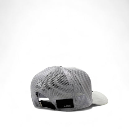 Amiri Jazz Café Hollywood Trucker Cap – White & Black 🕊️🎷