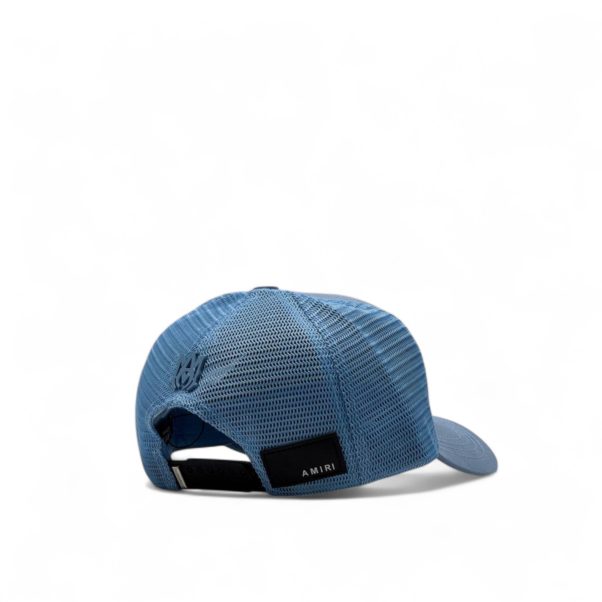 Amiri Jazz Café Hollywood Trucker Cap – Blue Melody Edition 🎷💙