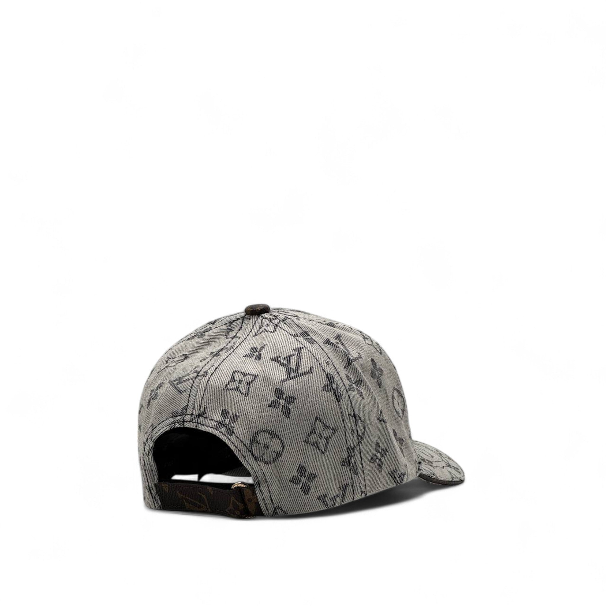 Louis Vuitton Monogram Star Patch Cap – Grey Luxe Edition ⭐🧢