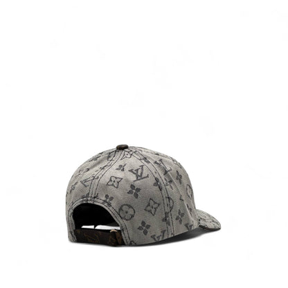 Louis Vuitton Monogram Star Patch Cap – Grey Luxe Edition ⭐🧢