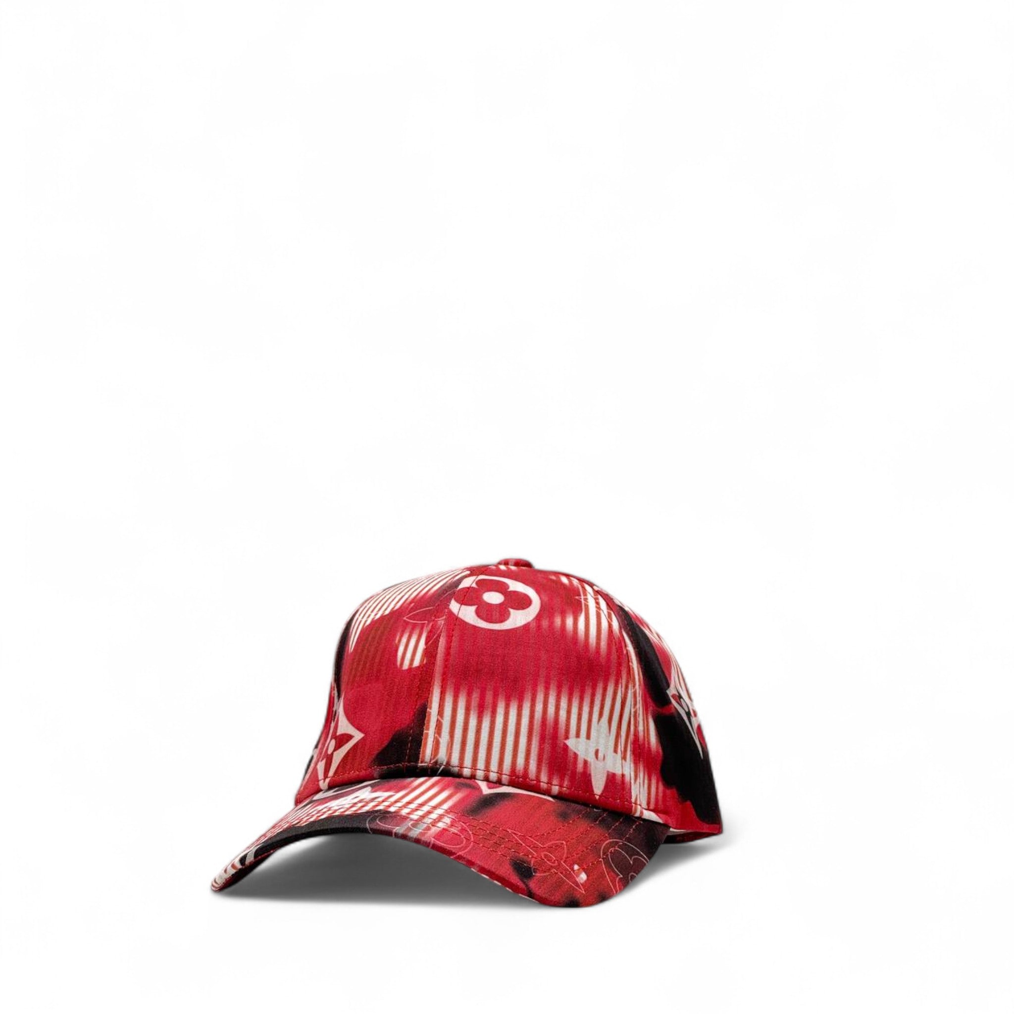 Louis Vuitton Monogram Graffiti Cap – Red Inferno Edition 🔥🧢