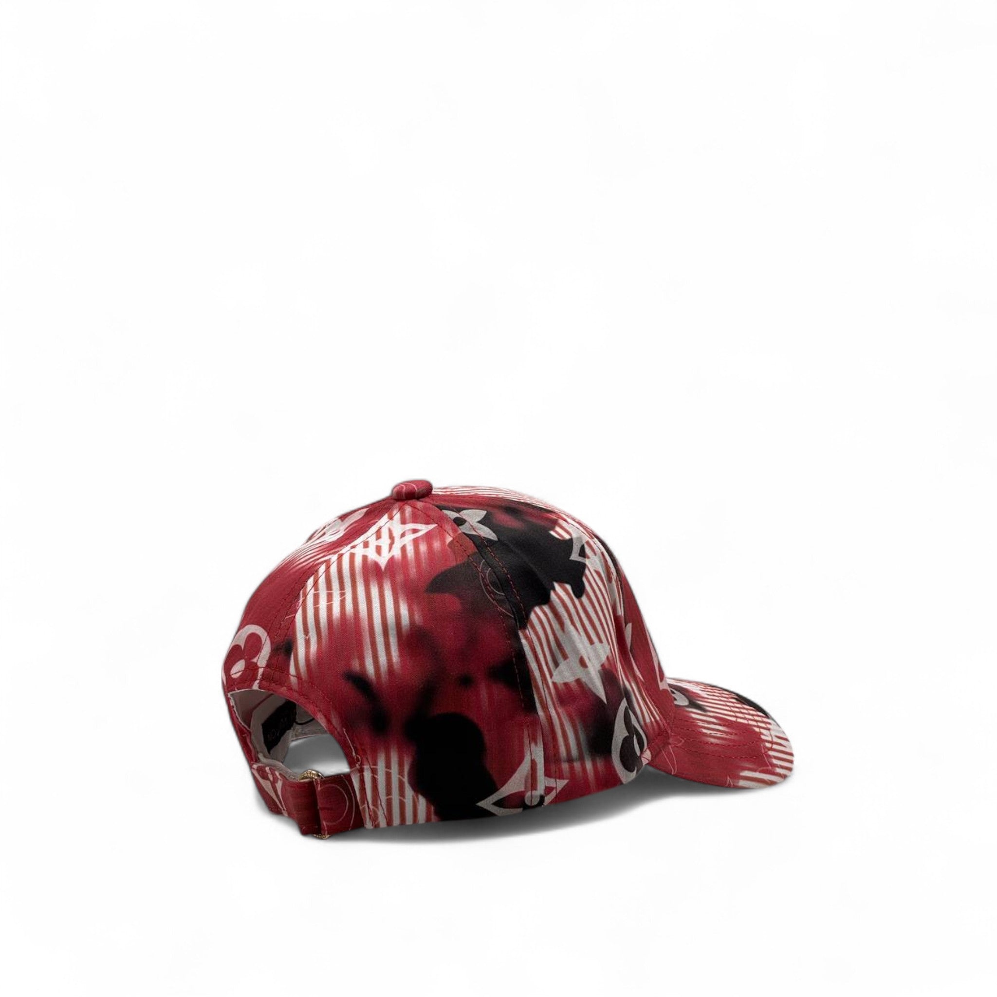 Louis Vuitton Monogram Graffiti Cap – Red Inferno Edition 🔥🧢