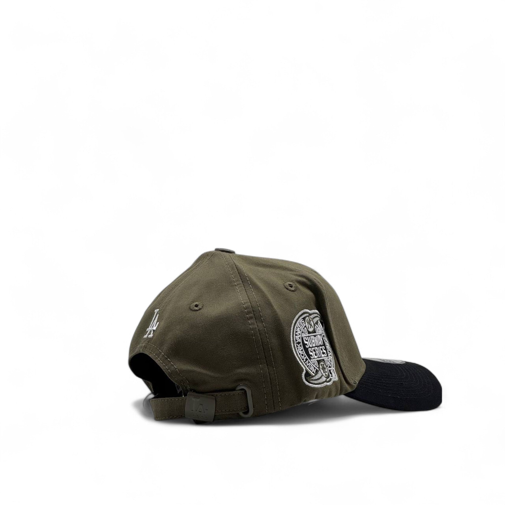 New Era LA Dodgers Cap – Olive Green & Black 🧢🌿🖤