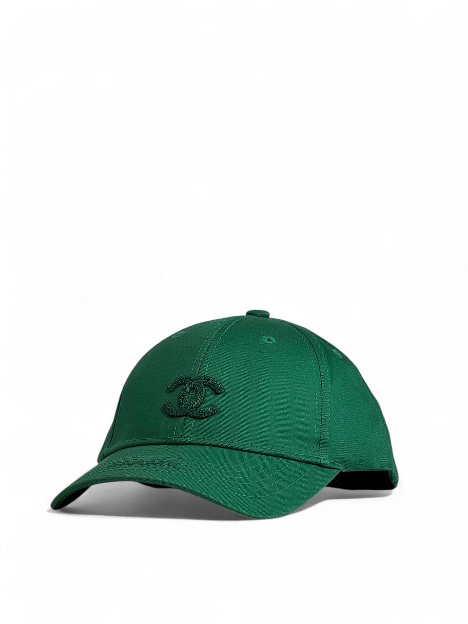 💚 Chanel Emerald Green Minimal Cap 💚