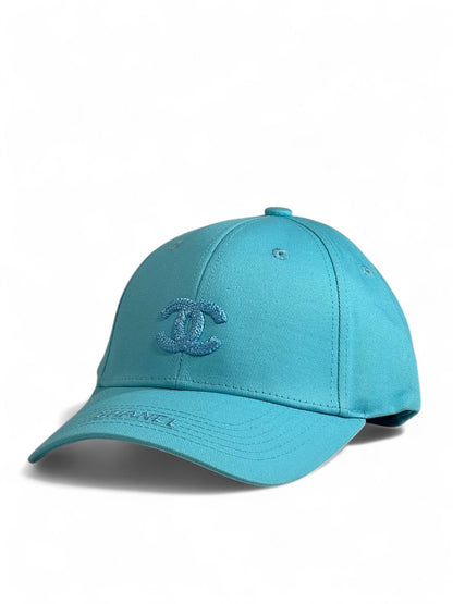 💎 Chanel Aqua Blue Iconic Cap 💎