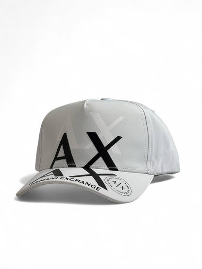 ⚪ Armani Exchange White Bold Logo Cap ⚪