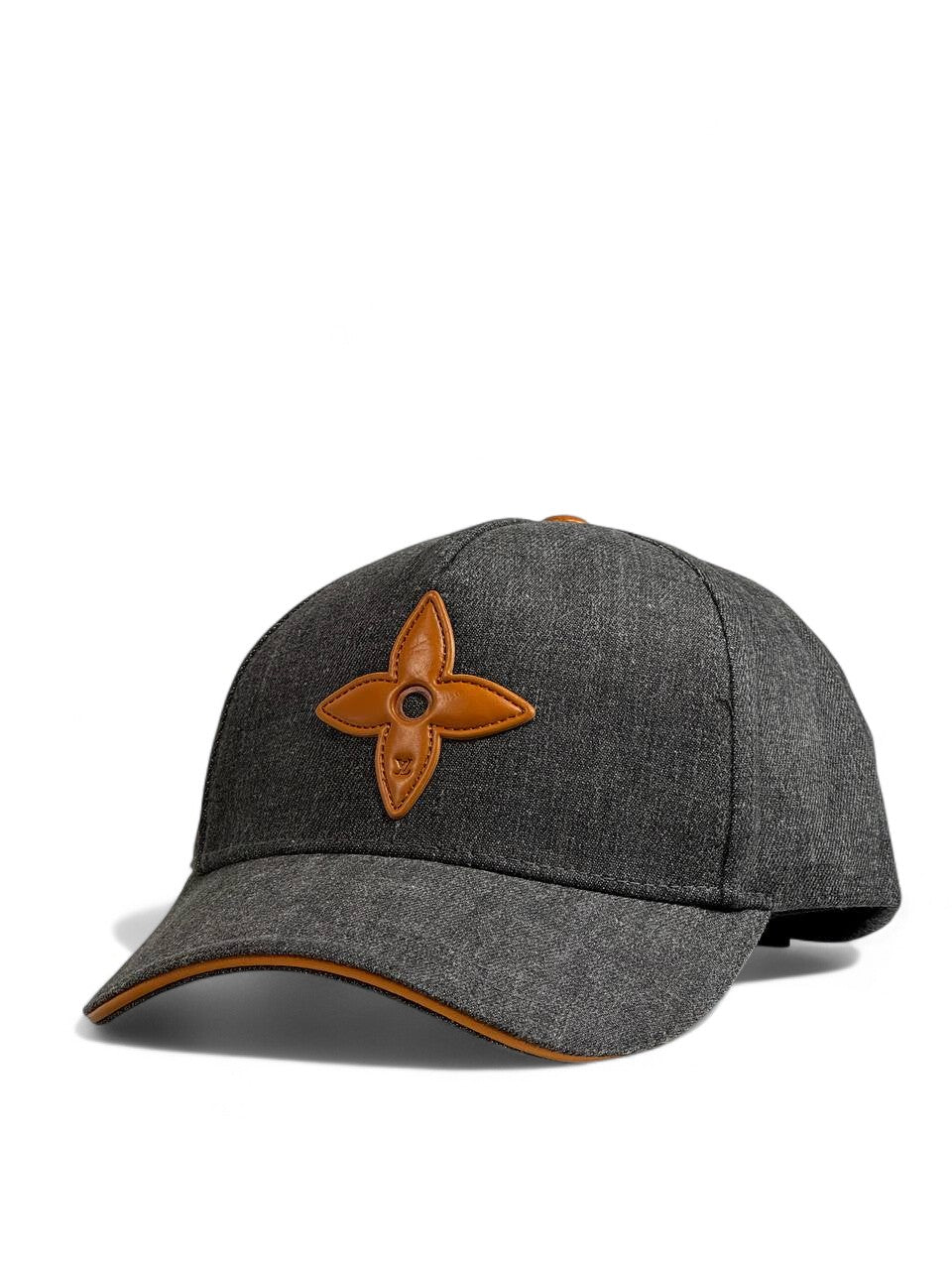 🧢 Louis Vuitton Denim Flower Emblem Cap 🧢
