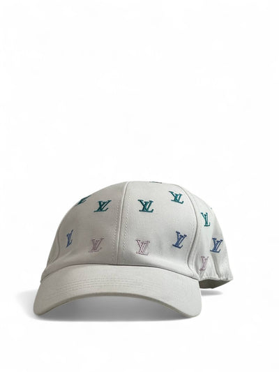 Louis Vuitton Multicolor Monogram White Cap
