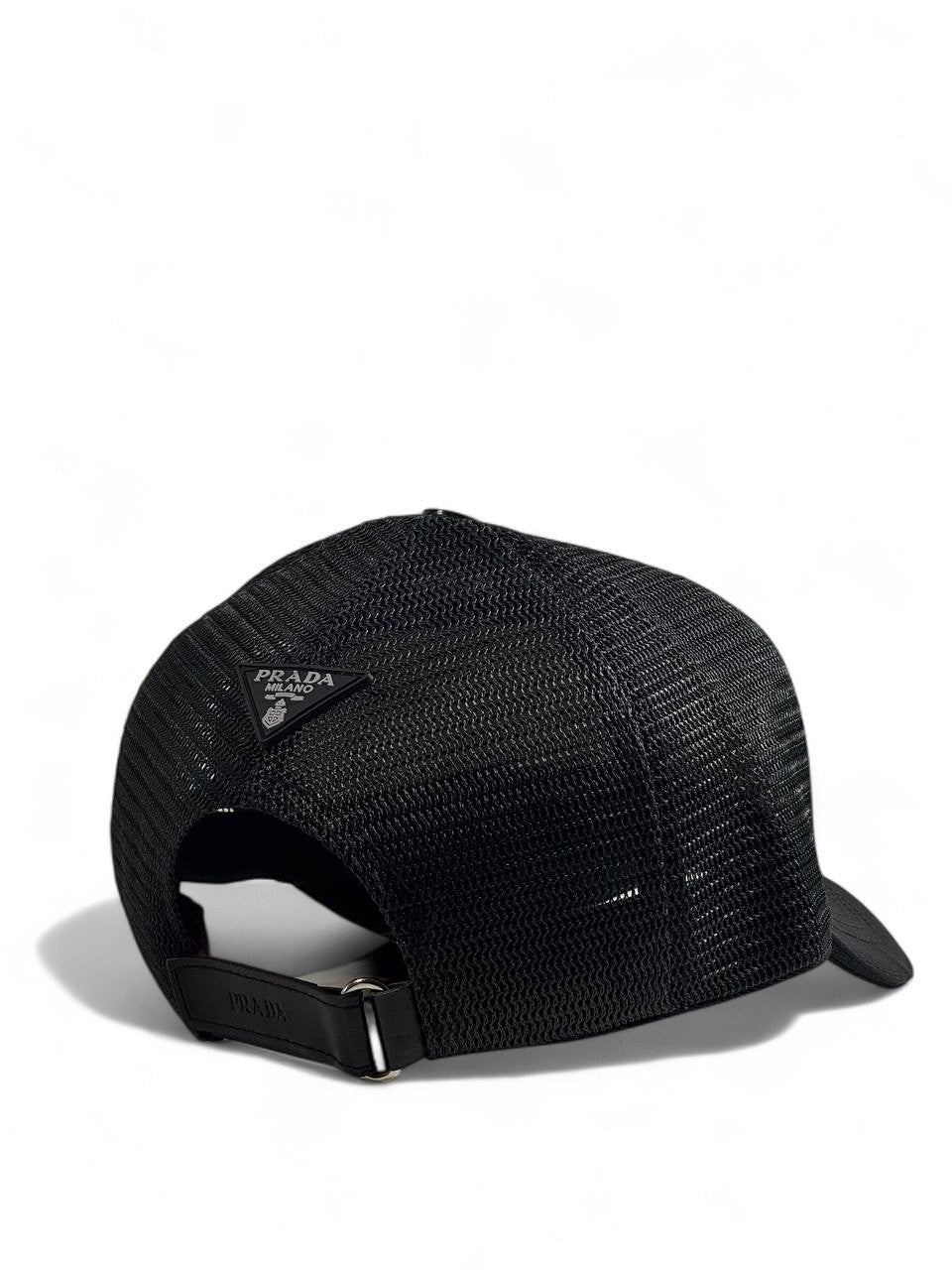 🖤 Prada Black Mesh Logo Cap 🖤
