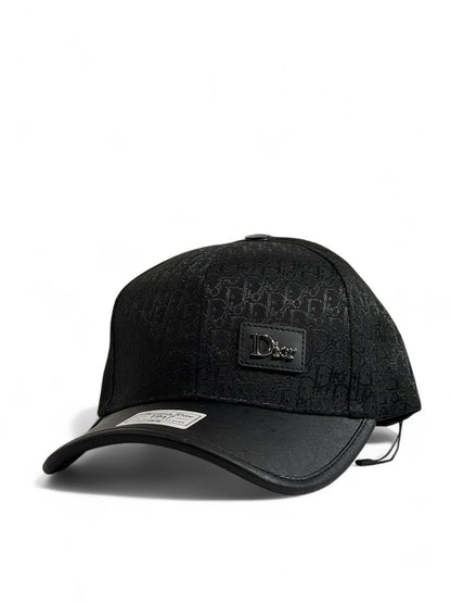 🖤 Dior Monogram Black Leather Cap 🖤