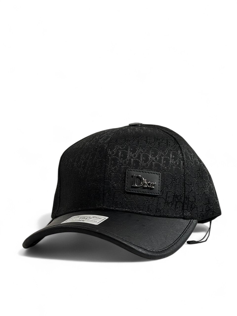 🖤 Dior Monogram Black Leather Cap 🖤