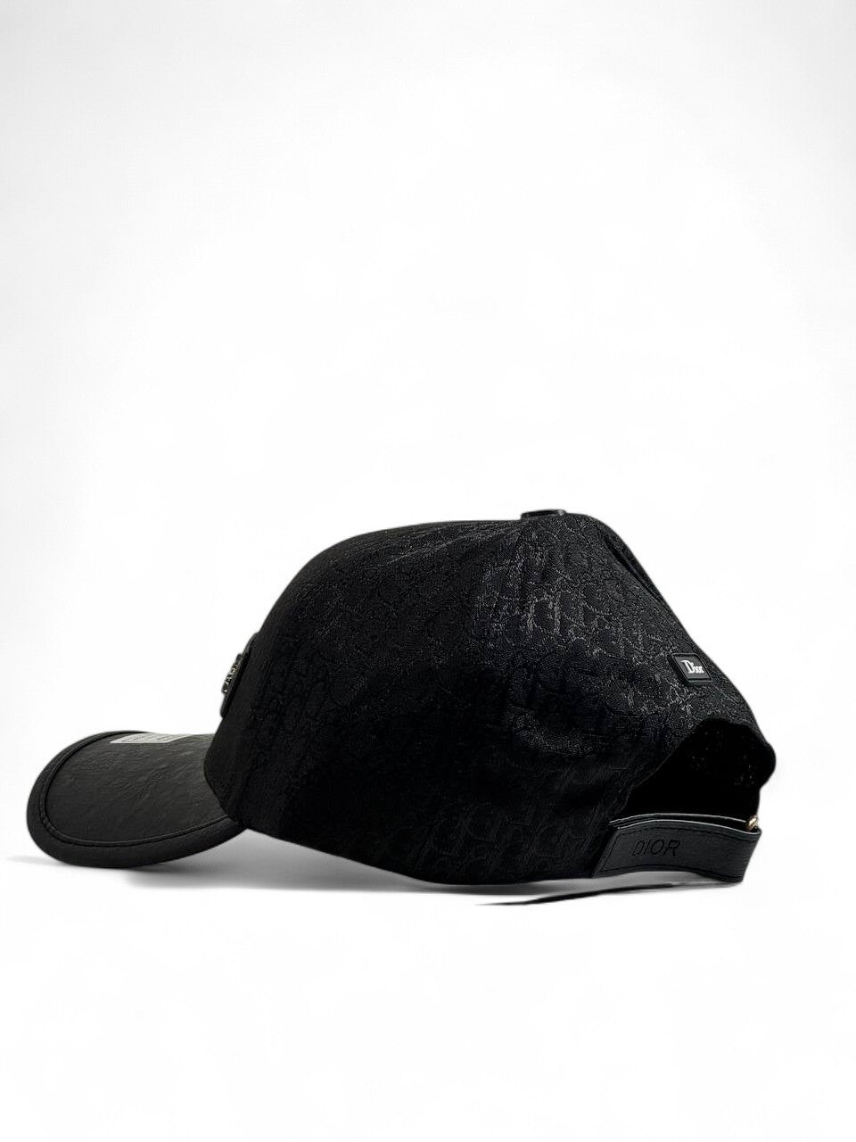 🖤 Dior Monogram Black Leather Cap 🖤