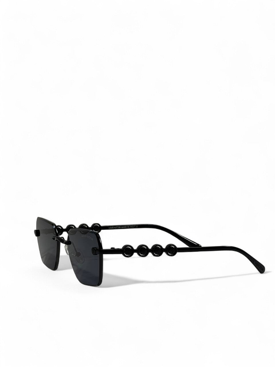 Louis Vuitton Black Monogram Rimless Sunglasses 🖤 | Iconic LV Luxury Eyewear