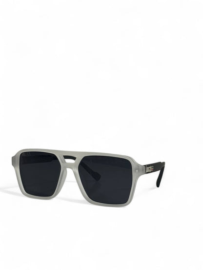 Gucci Frost Grey Square Sunglasses 🩶 | Unisex Luxury Streetwear Shades