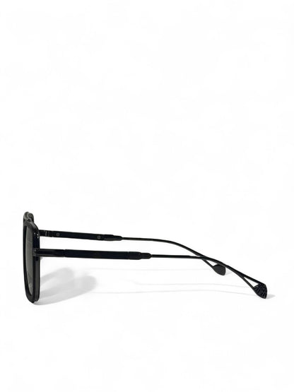 Maybach Icon I Black Sunglasses 🖤 | Unisex Square Titanium Luxury Eyewear