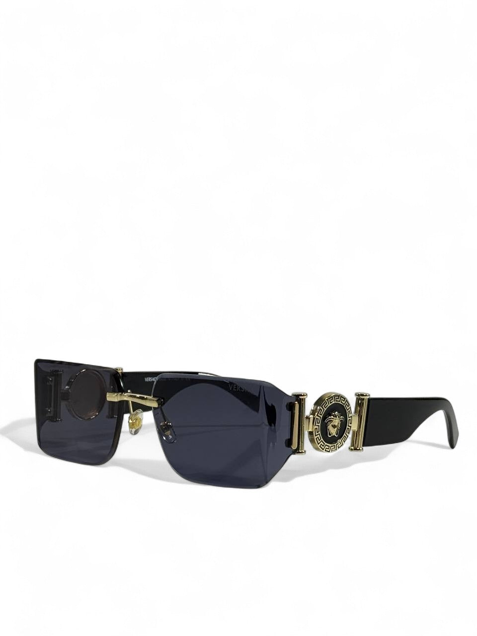 Versace Medusa Icon Sunglasses 👑 | Black & Gold Luxury Unisex Edition